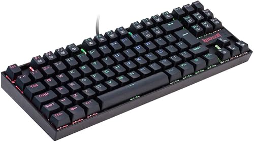 Teclado Mecânico Gamer Redragon Kumara RGB ABNT2