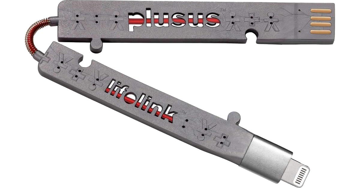 PlusUs LifeLink-lightning connector: Amazon.co.uk: Computers & Accessories