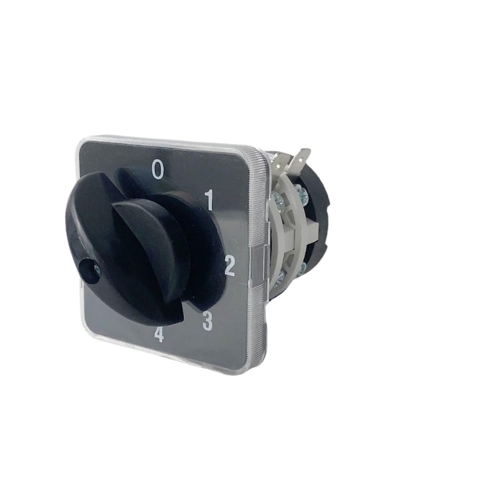 AARTERZZA YMZ12-20/2 Rotary CAM Switch 0-4 Position 20A 2-Pole 8-Terminal Electrical Conversion Selector