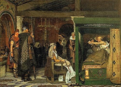 Art Mural Reine Blanche de Norvège Albert Edelfelt Toile Premium