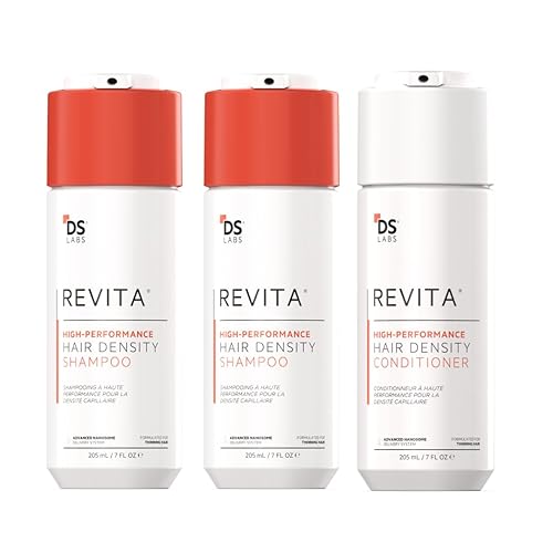 DS Laboratories Revita - Juego de champú y acondicionador, champú y acondicionador para engrosar el cabello para apoyar el crecimiento del cabello,