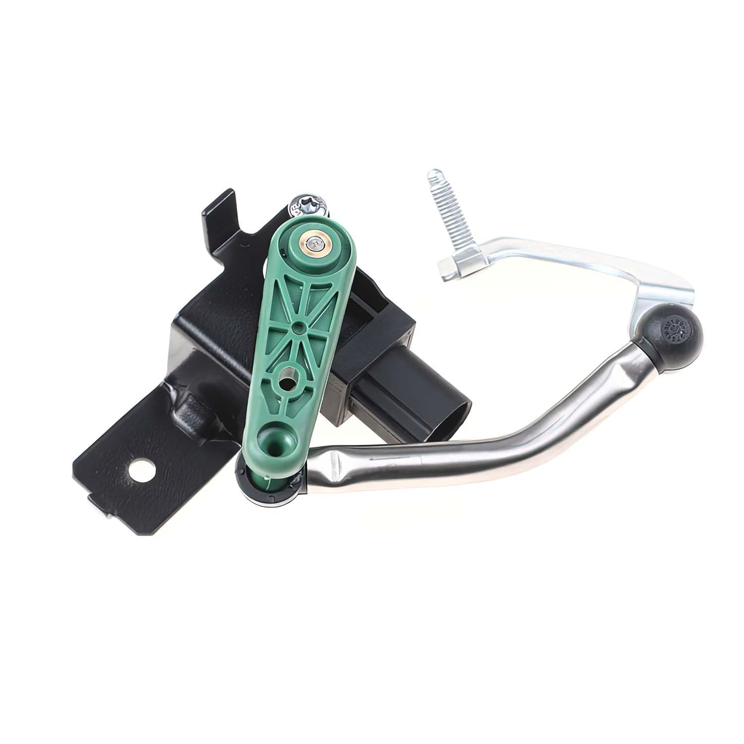 Niveausensor Vorne Links, Sensor Leuchtweitenregulierung, Niveausensor Lichtbreitesensor, 3c0412521b, Scheinwerfer-Levelsensoren, Niveausensor Luftfederung Leuchtweitenregelung q3