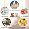 Chivao 20 Pcs Mini Plush Bears Bulk 4'' Small Bear Bulk Stuffed Animal for Kids Birthday Party Favor Classroom Exchange Baby Shower Wedding Party Supplies(Brown, Apricot)