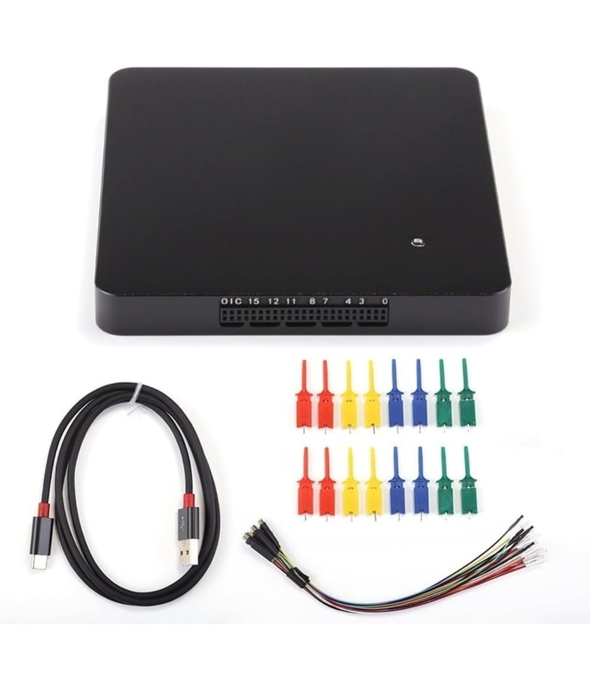 USB-Logikanalysator, DSLogic Logic Analyzer, mit 256 Mbit Speicher, Unterstützt Echtzeit-Datenerfassungsgeschwindigkeiten von bis zu 6 Gbit/s