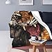 KDLKLKSS Coperta In Flanella 3D Animale Tigre Fiamma Peluche Coperta Per Adulti Bambini Bambino Casa, Divano, Camera Da Letto Ufficio Viaggi Campeggio Pigro Coperta Calda 180X200Cm