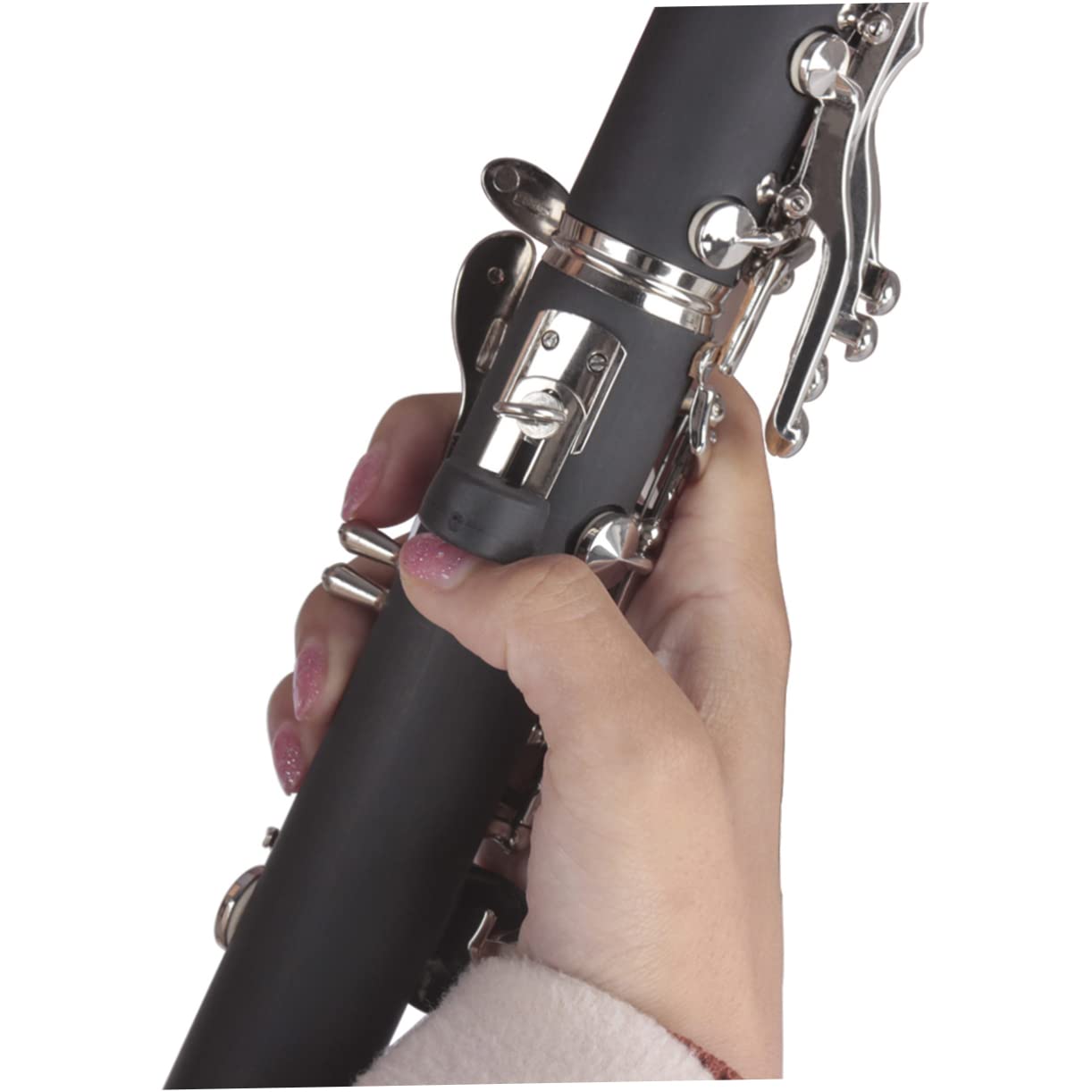 BESPORTBLE 5 PCS Rubber Clarinet Thumb Protector Rest Cushions Durable Black Accessories for Correct Finger Positioning Fits Clarinets Extra Comfort for Thumbs