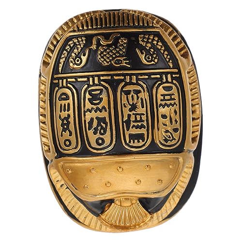 Scarabée égyptien en résine pour sublimer votre décoration de bureau antique