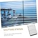 TEHAUX 20Pcs Louvers Staples Shutter Repair Kit Durable Replacement Pins for Window Shutter Repair Compatible with All Blinds Tilt Rods Easy Installation for Efficient