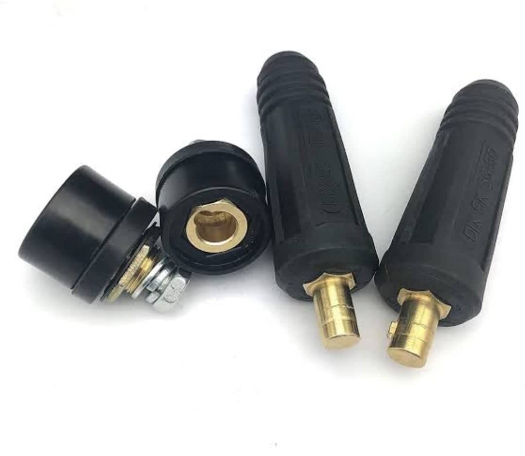 FIREWELD Welding Cable Joint Quick Connectors (35-50) (Male & Female) Plug Adapter and Socket for Welding Machine (2 Sets of Male & 2 Sets of Female connector) (B09J3HHK13) Amazon Price History, Amazon Price Tracker