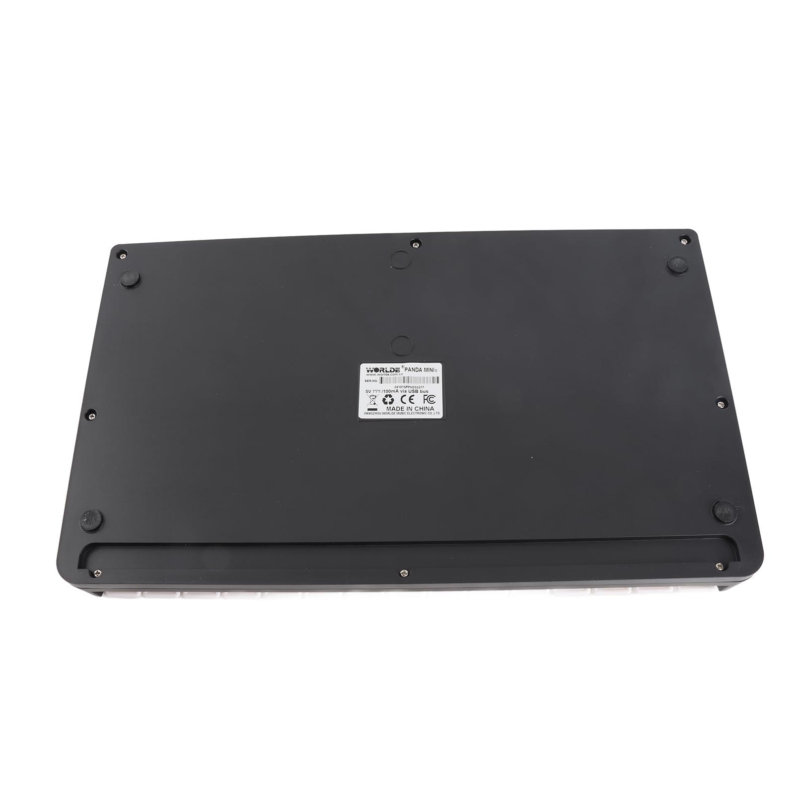 25-Tasten-USB-MIDI-Keyboard-Controller, 8 Hintergrundbeleuchtete Trigger-Pads, 4 Steuerknöpfe und 4 Schieberegler mit Anschlagdynamischen Tasten, Ideal für OS X und CAKEWALK-Musiksoftware