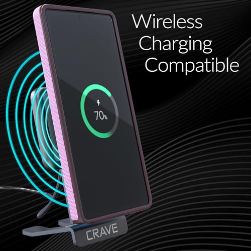 Image of Crave Compatible with Samsung Galaxy S25 Ultra Case, Shockproof Protection Dual Layer Case for Samsung Galaxy S25 Ultra (6.9 inch) - Lilac