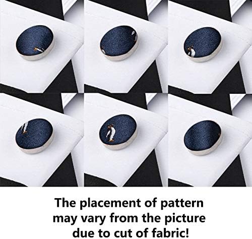 Miniatura 6 de BarryWang Divertidos corbatas de animales para hombre diseño de pañuelo gemelos tejido casual