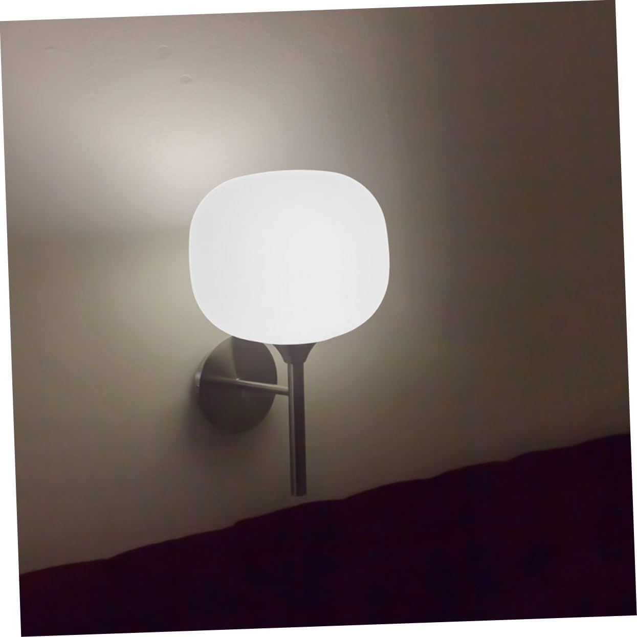 Zerodeko Glass Lampshade Replacement Sconce Pendant Lighting Soft Diffused Light Suitable for Dorm Home Decor