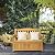EPOFIT Waterproof Outdoor Storage Bench, Wood Patio Storage Bench with Backrest Armrest, Outdoor Bench with Storage for Deck, Porch, Patio, Garden, Park, Yellow