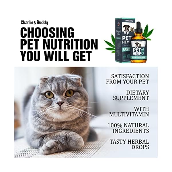 Charlie & buddy hеmp оil dogs cats - helps pets with аnxiеty, pаin, strеss, slееp, аrthritis, sеizures rеlief - нiр jоint hеalth - cаlming trеats - image 8