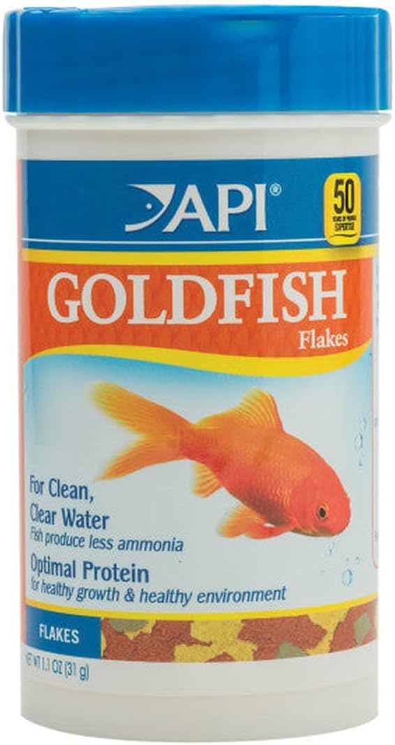 GOLDFISH FLAKES Fish Food 1.1-Ounce Container