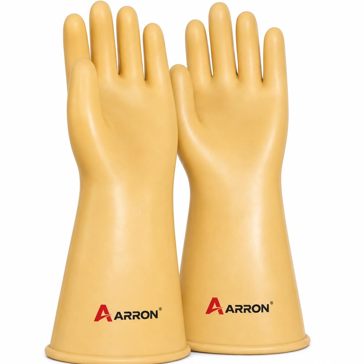 ARRON 11 KV Electrical Insulated Safety Gloves, Pack of 1 Pair | 11000V Tested, High Voltage Shock Proof, Seamless Latex Rubber, For Electricians & Industrial Use-image-11