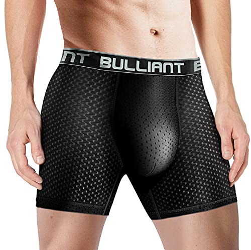 Mens Underwear Briefs 3 Pack,Mesh Athletic Sports Boxer Briefs Low Rise Waisted for Men No Fly4