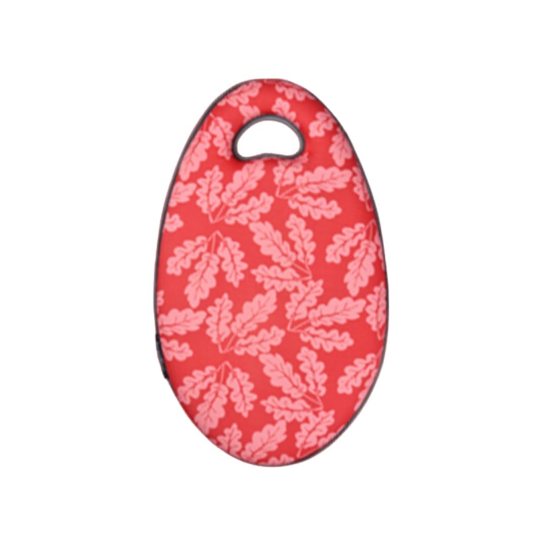 Burgon & Ball Kneelo Garden Kneeler Kneeling Pad For Gardening Water Resistant Oak Leaf Poppy