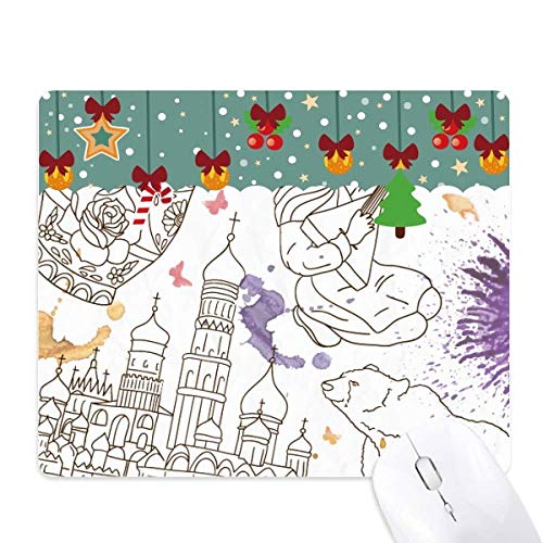 Tapis de souris Russie motif symboles russes tapis de bureau pc