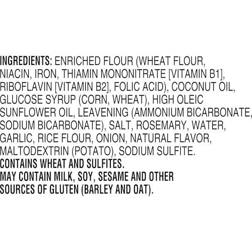 Carr's Crackers, Baked Snack Crackers, Party Snacks, Rosemary, 5oz Box (1 Box) - image 7