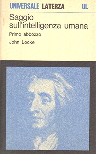 Saggio sull'intelligenza umana. Primo abbozzo