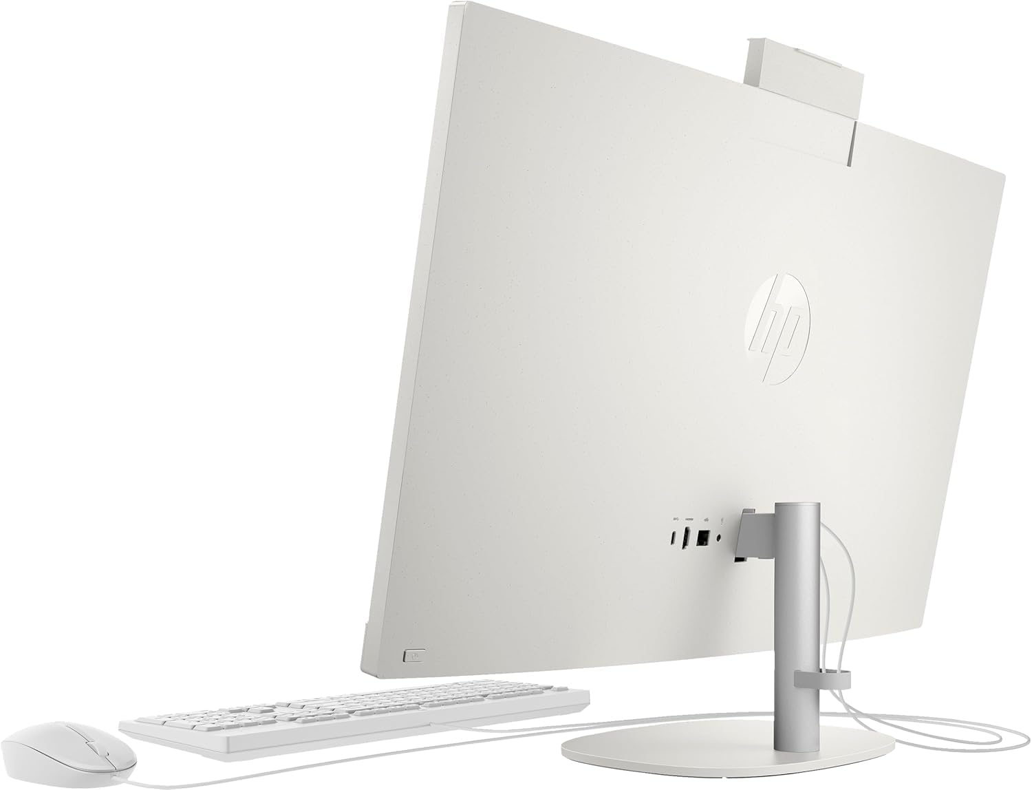 HP All-in-One PC | 23,8" FHD-Display | Intel Core i5-1335U | 16 GB DDR4 RAM | 512 GB SSD | Intel Iris Xe-Grafikkarte | Windows 11 Home | Weiß