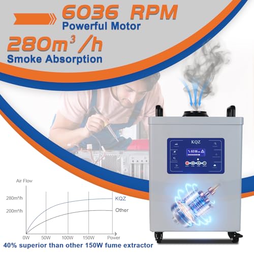 KQZ 280m³/h Solder Fume Extractor