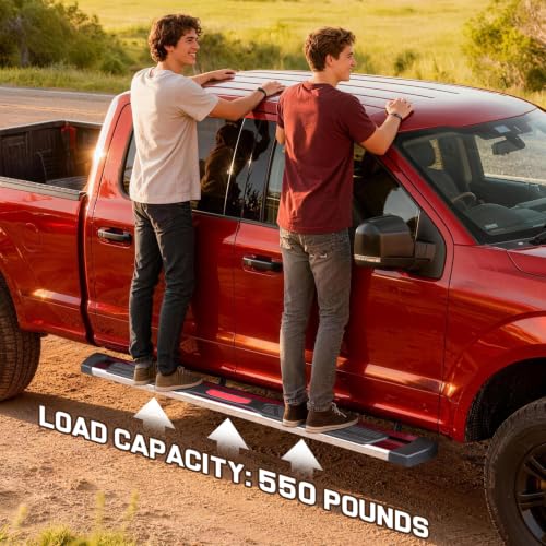 Image of COMNOVA Running Boards Side Step for 1999-2016 Ford F250 SuperDuty Crew Cab