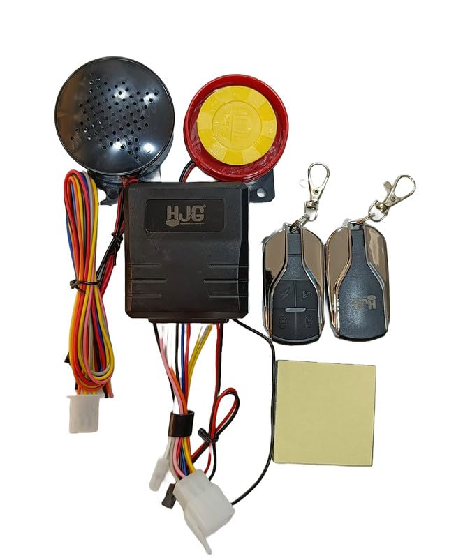 GEAR UP Universal Motorcycle/Bike Alarm Security System Button Remote ...
