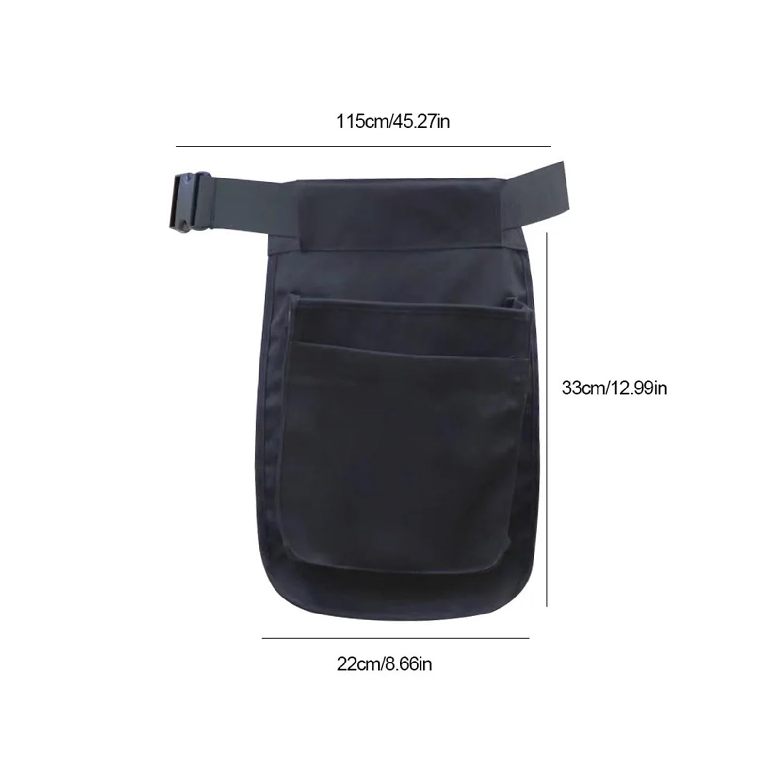 Bolsa portátil for cinturón de herramientas, bolsa delantal con multibolsillos, ajustable for electricista y carpintero, for jardinería, fontanería carpintería Para Carpintero Constructor(S)