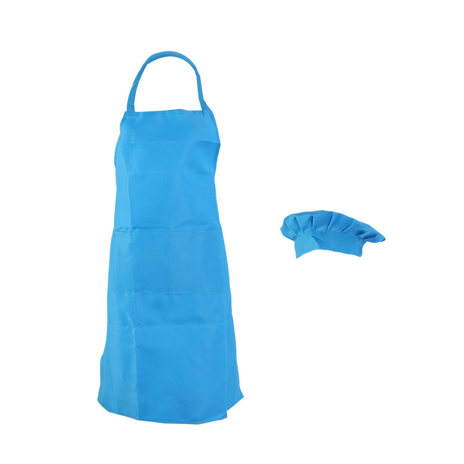 Tsophreniq Multipurpose Adult Apron Set with Hat and Front Pockets Perfect for Home Cooks, Adjustable Fit Adjust Apron
