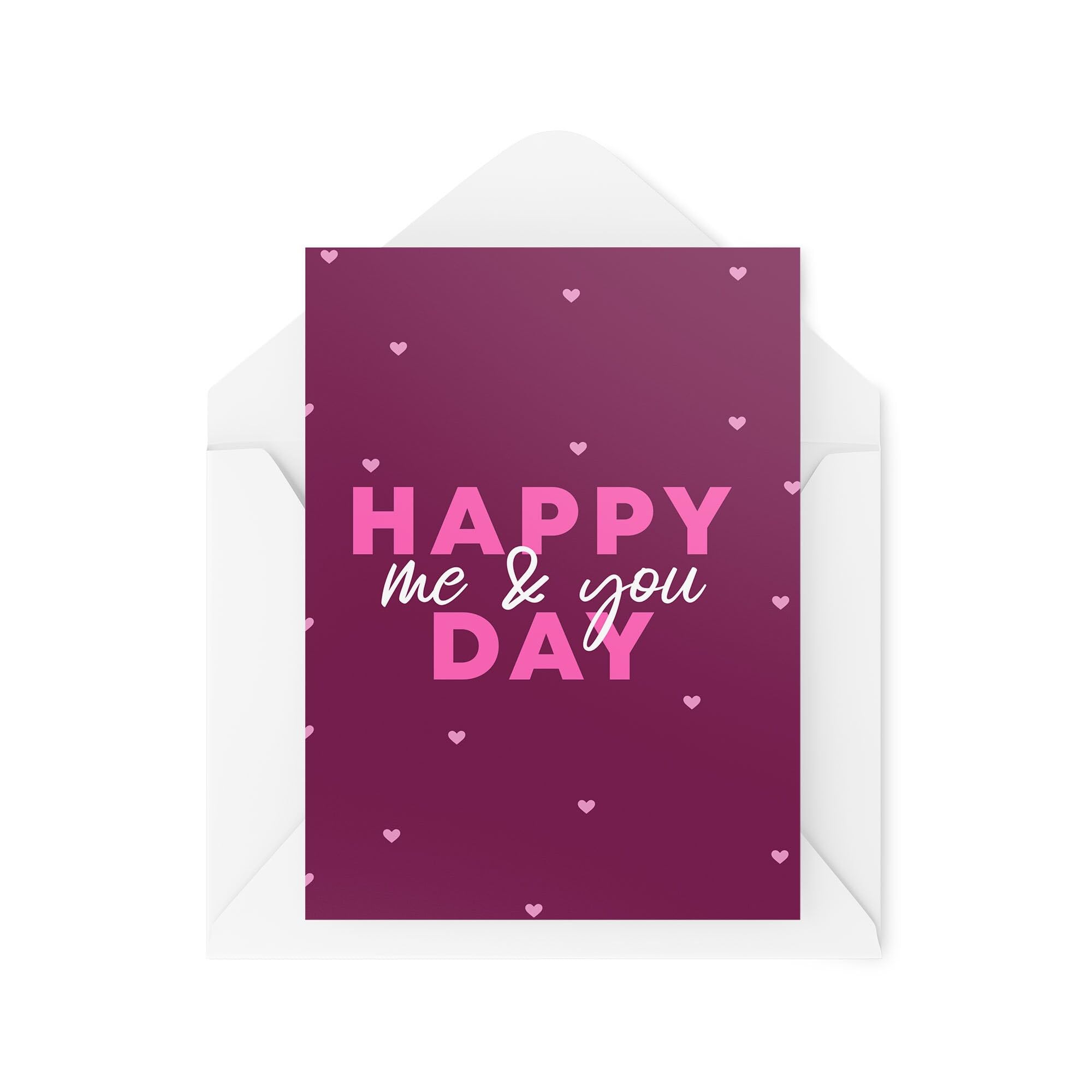 Anniversary Cards - Happy Me and You Day - Cards for Partner - Happy Anniversary - Couple Cards - Wife Card - Husband Card - CBH1753