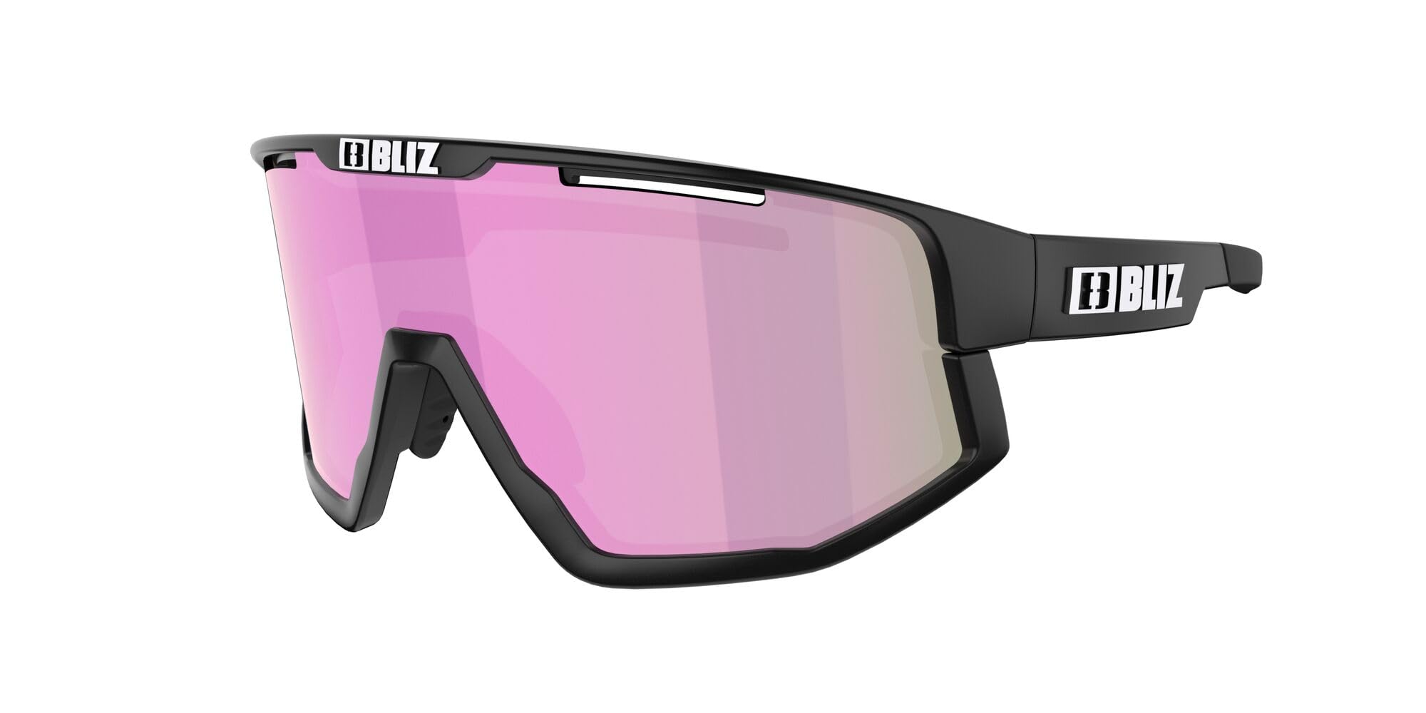 Bliz Fusion Small Matt Black/Brown w Rose Multi