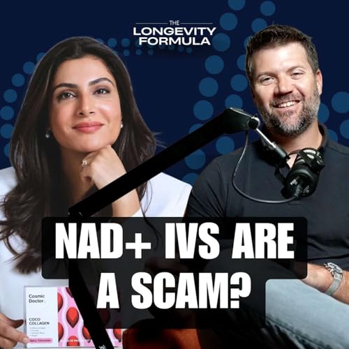 Why Topical NAD+ May Be More Powerful Than IVs with Dr. Lamees Hamdan Podcast Por arte de portada