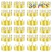 TUPARKA 36 pièces Roi doré couronnes Feuille d'or Papier Chapeau de Couronne de Parti Chapeau pour célébration d'anniversaire bébé Douche Photo Props (Or)