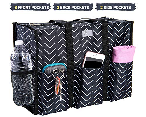 Bolso Utility Tote con Bolsillos y Compartimentos miniatura 4