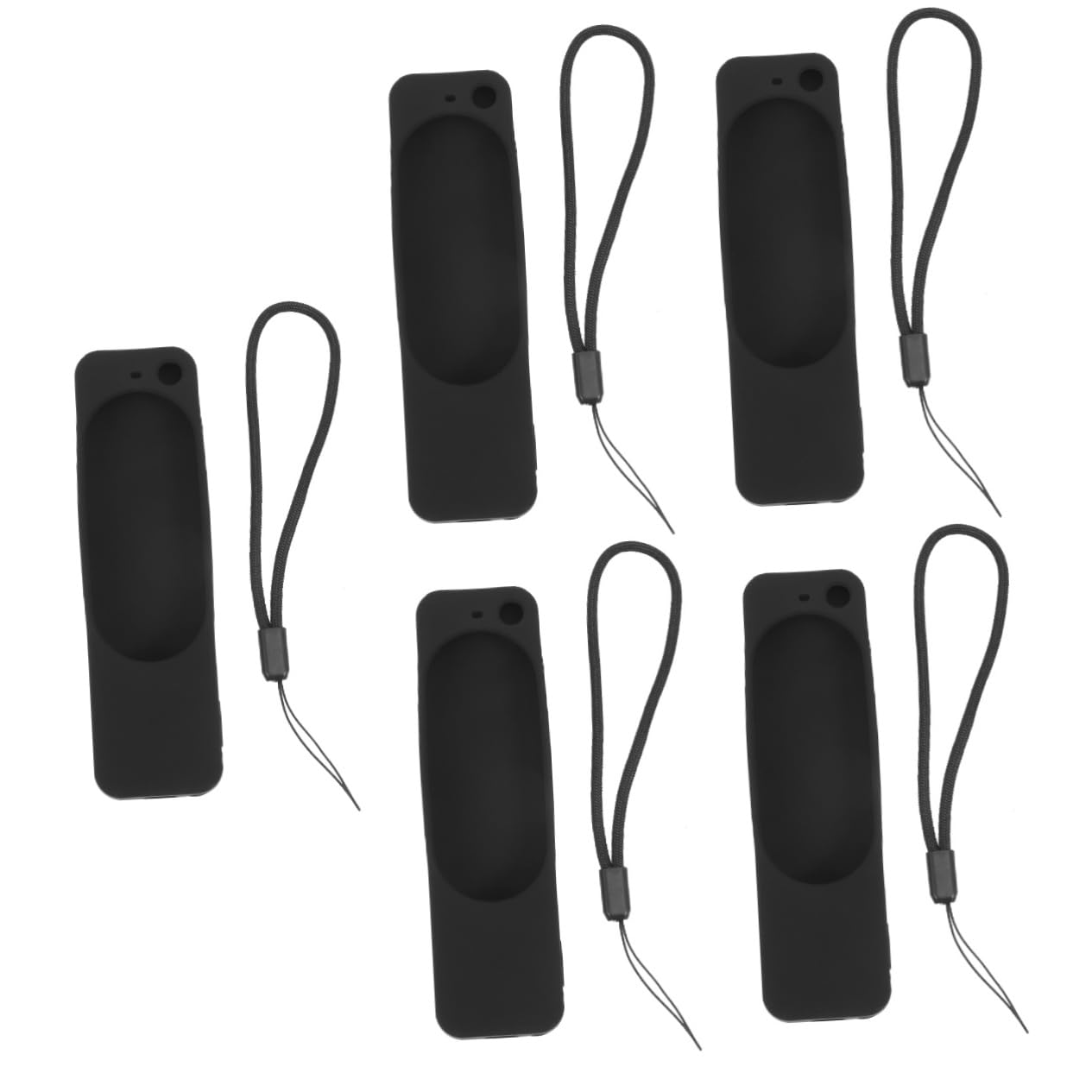 jojofuny 5pezzi Custodia Protettiva Per Telecomando Antiscivolo e Shockproof Facile Installare Accessorio Per Controllo Tv Con Design e Resistente