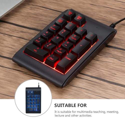 Mini clavier USB mécanique résistant pour le télétravail et les jeux - 7