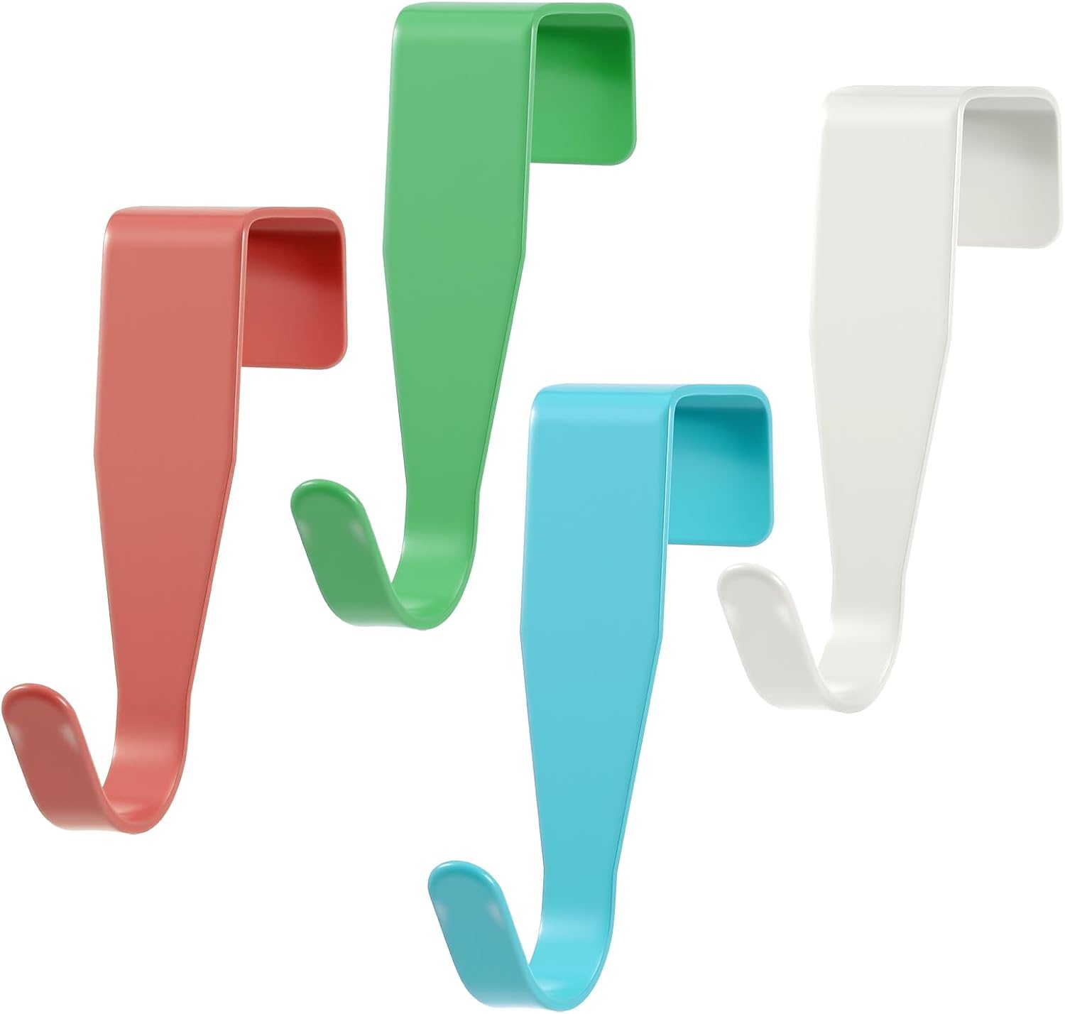 Over The Door Cabenit Drawer Hooks Carbon Steel Hanger Hook No Drill Cabinet Drawer Organizer Heavy Duty Easy to Install Hook for Hanging Stocking Clothes Towels Kitchen Cabinet Bathroom Door