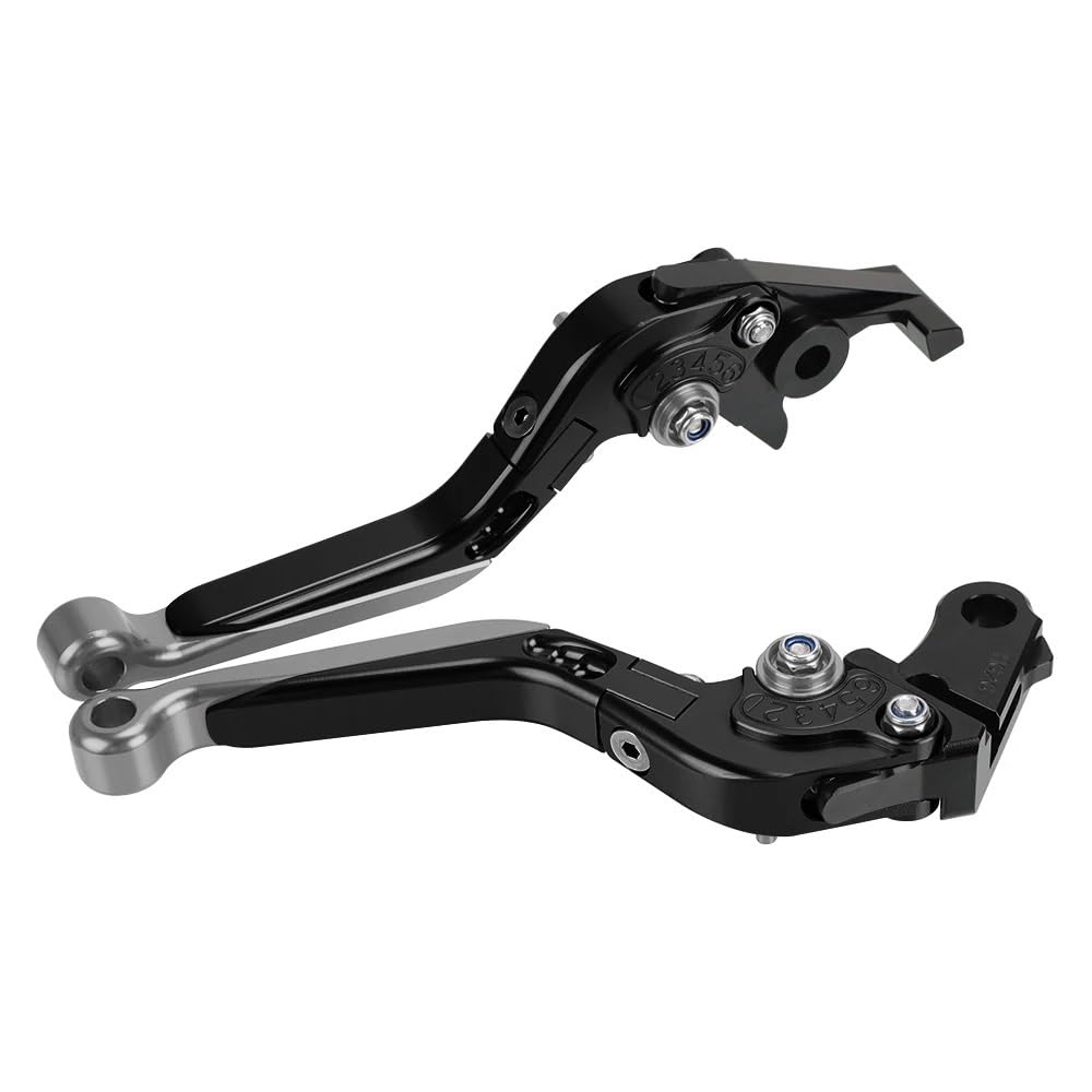 PLIQVBN Clutch Brake shafts Motorcycle Adjustable Foldable Extendable Brake Clutch Levers Handle for for GS500F GS500 F GS 500F 2004-2009