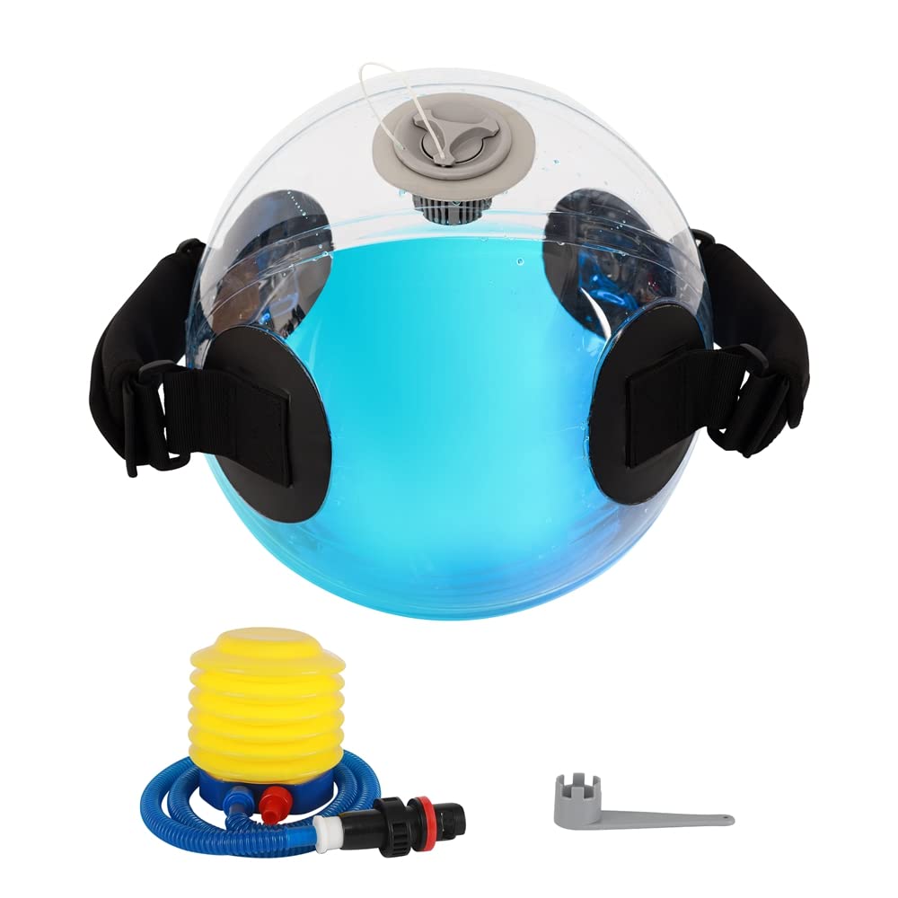 Ultrasport Aqua Fitness Ball Unisex-Adult, Transparente, Ø 30cm