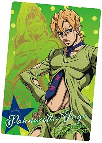 No.7 Panna Cotta Hugo (Character Card) JoJo's Bizarre Adventure Golden Wind Wafer 2