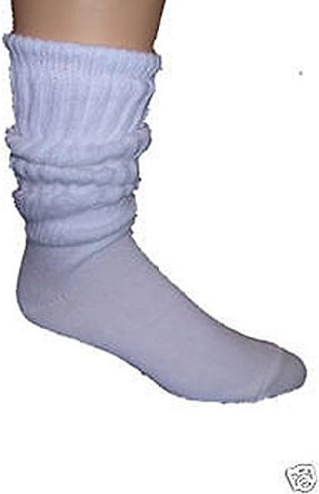 Heavy Slouch Sock Men's White Elliesox Excell (White)