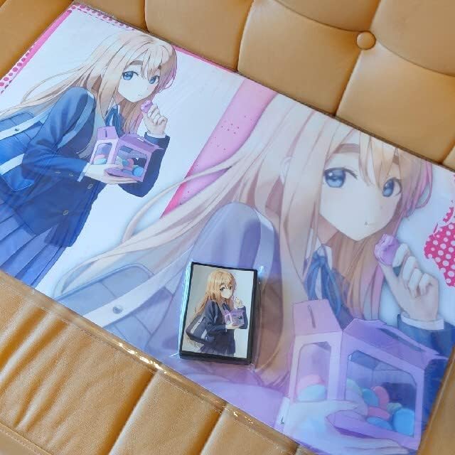 白上フブキ ラビットホール スリーブ プレマ プレイマット 白詰草