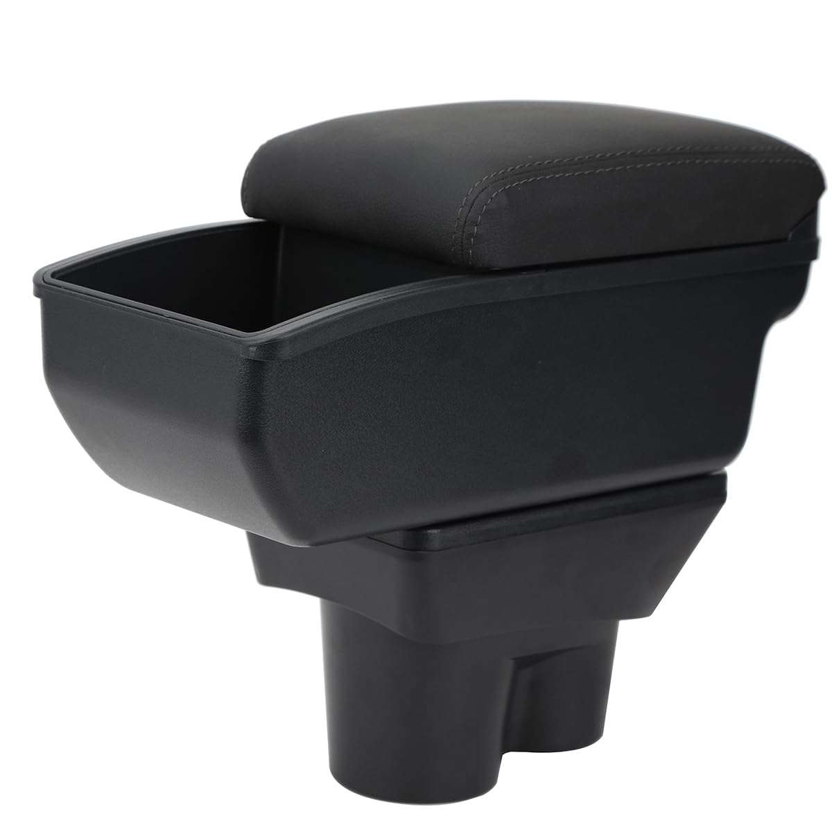 YJYWZH Compatible with Opel CORSA E Braccioli Doppio Strato Bracciolo Auto Console Centrale Scatola Portaoggetti Supporto del Braccio