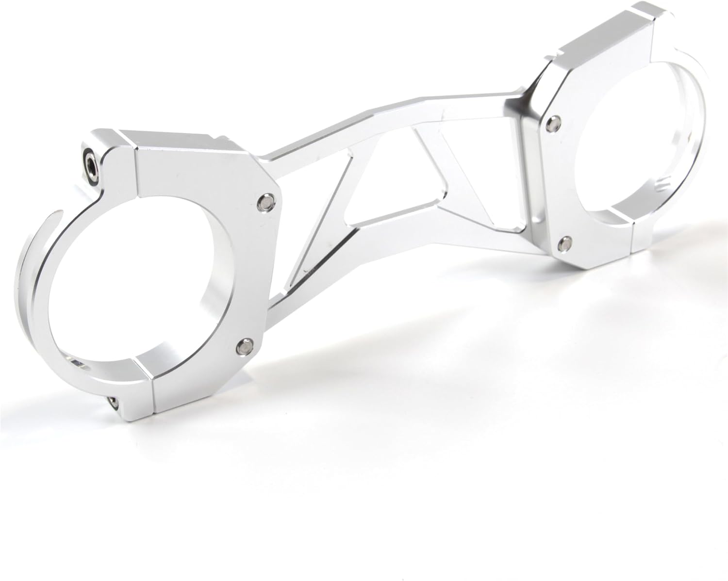 Arashi Front Fork Bracket Shock Absorber Damper Balance Brace for Honda NC700S NC700X DCT 2012-2013, NC750S NC750X DCT 2014-2018, Motorcycle Accessories Parts Silver 1 Pcs