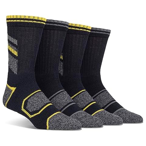 Spairs Cushioned Work Boot Socks, 4 Pairs Cover