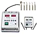 Electric Waxer Carving Knife Machine Double Pen and 6 Wax Tip Pot for Dental Lab Do Supply