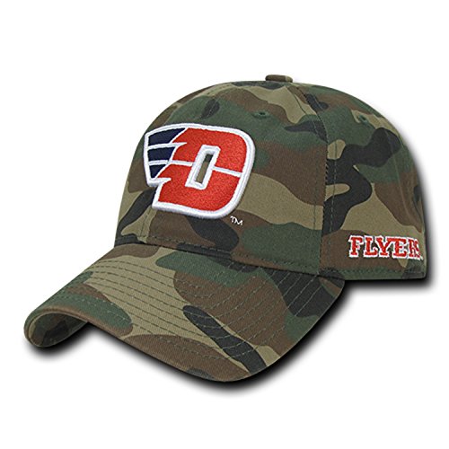 Dayton UDAYTON Flyers Woodland Camo Camouflage Cotton Polo Style Baseball Ball Cap Hat